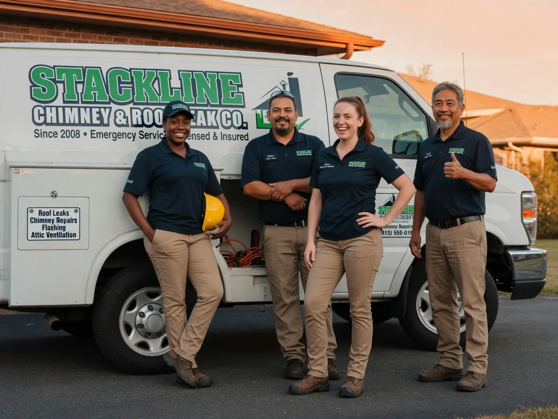 Chimney flashing repair company in Copeland, FL